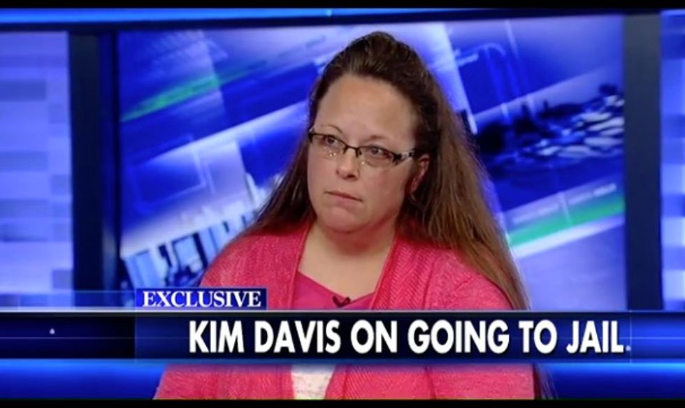 Kentucky Clerk Reveals What She Did While in Jail That 'Probably' Had Some Thinking She Was 'Insane
