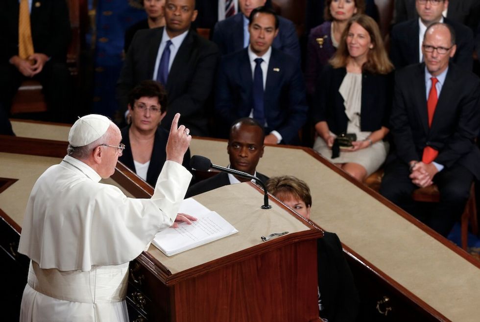 Pope Francis Said That 'Every Life Is Sacred' — but He Left This Word Out His Historic Speech to Congress