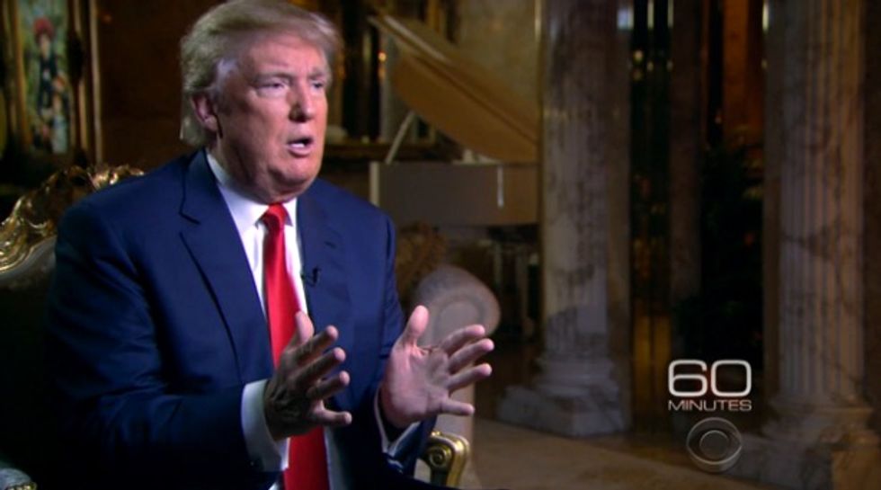 Donald Trump Immediately Replies With These Four Words When CBS Anchor Asks Why He's 'Thin-Skinned