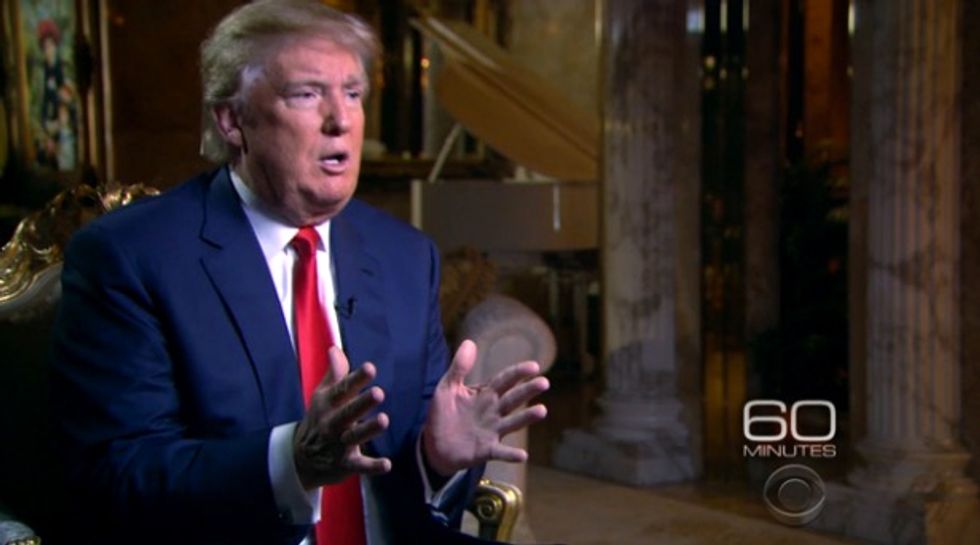 Donald Trump Immediately Replies With These Four Words When CBS Anchor Asks Why He's 'Thin-Skinned