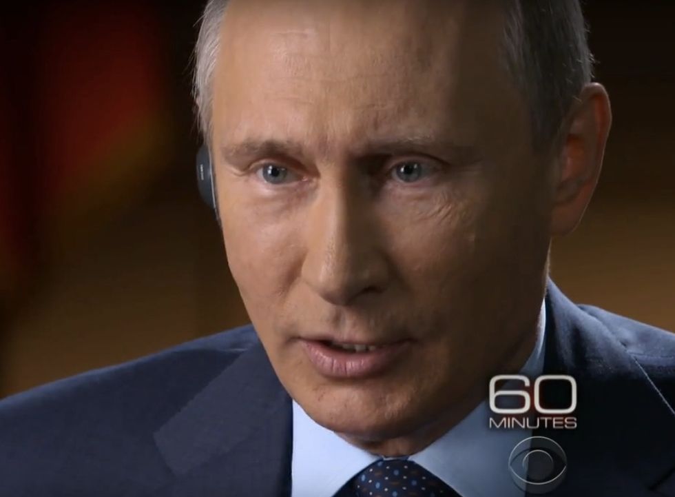Vladimir Putin: No Plans 'Right Now' to Send Russian Troops to Syria