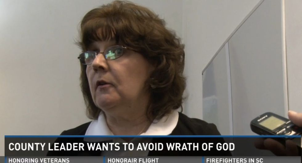 Cowards!': Gay Marriage Supporters React Following Officials' Quick Move to Shelve Proposed Resolution Begging God to Spare County His 'Coming Wrath