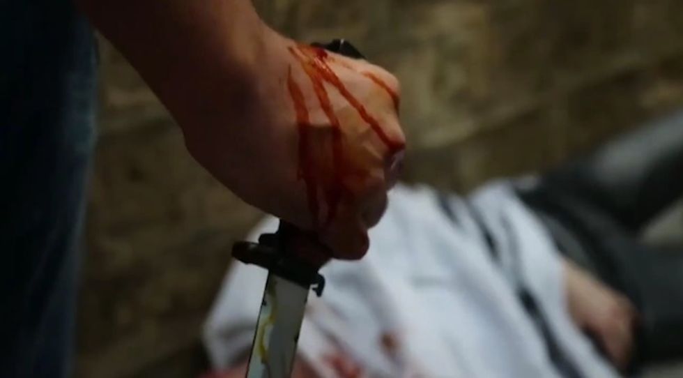 Disturbing Hamas Video Uses Graphic Blow-by-Blow Stabbing Attack to Encourage the Killing of Jews 