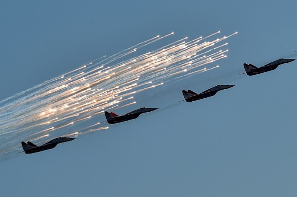 Officials: Russian Jets Intercept Several U.S. Drones Over Syria