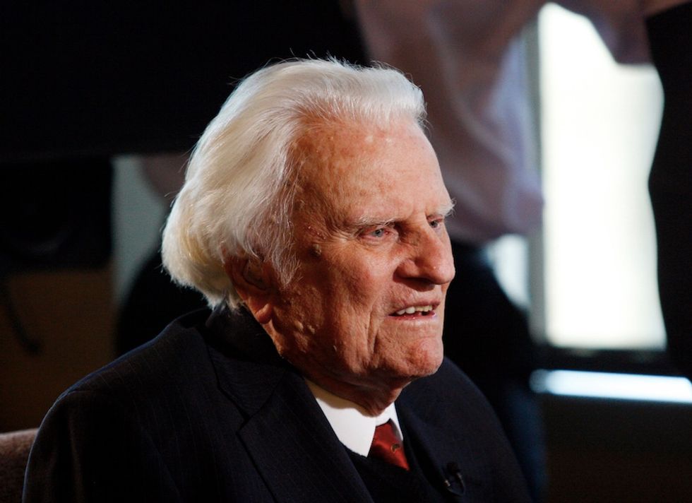 Give to Caesar What Is Caesar's': The Rev. Billy Graham Has a Pointed Message for Those Who Say They Won't Be Voting for President
