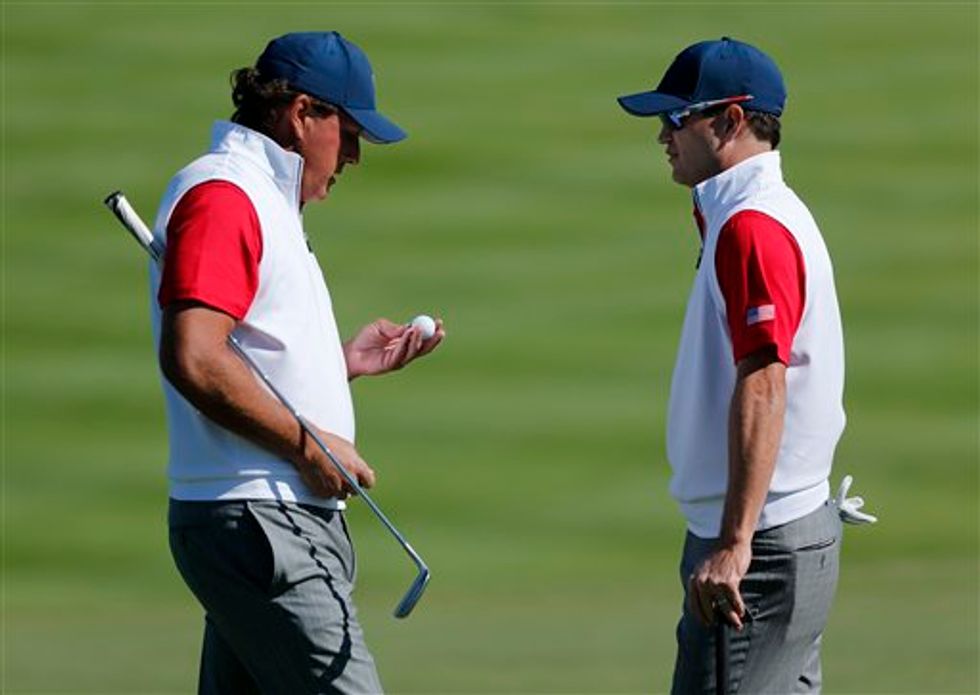 The ‘Strange Situation’ Involving Phil Mickelson That Cost U.S. Team at the Presidents Cup Two Holes
