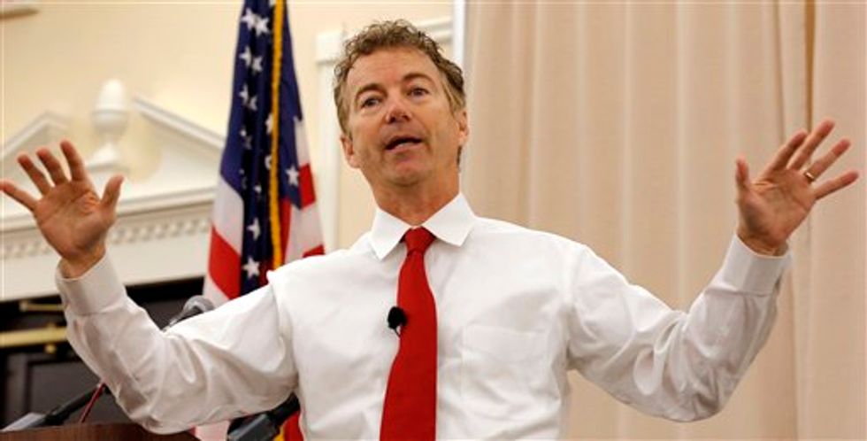 Rand Paul Takes Jab at Ted Cruz After Winning 'Liberty Voters' Straw Poll