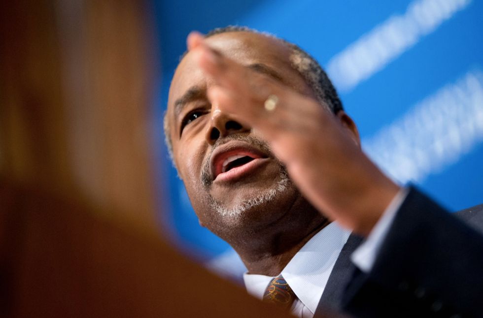The Part of Ben Carson's National Press Club Speech That Hardly Anybody's Talking About