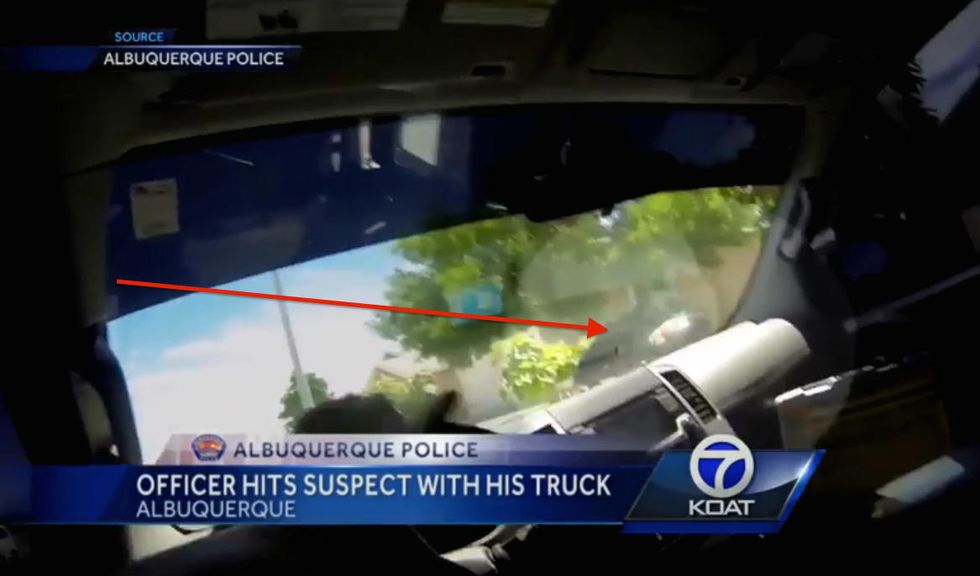 New Video Shows Suspect Lying on the Ground After Apparently Being Hit by Police Vehicle – Here's What Cops Say Actually Happened