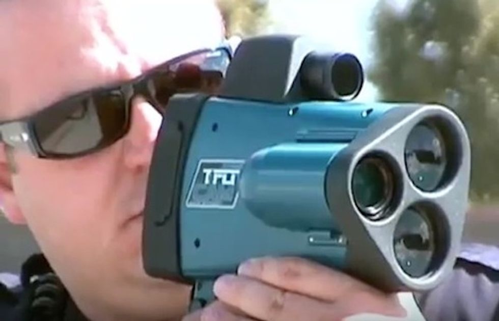 Hand-Held Technology That's Being Used to Help Cops Send Speeding Tickets Through the Mail
