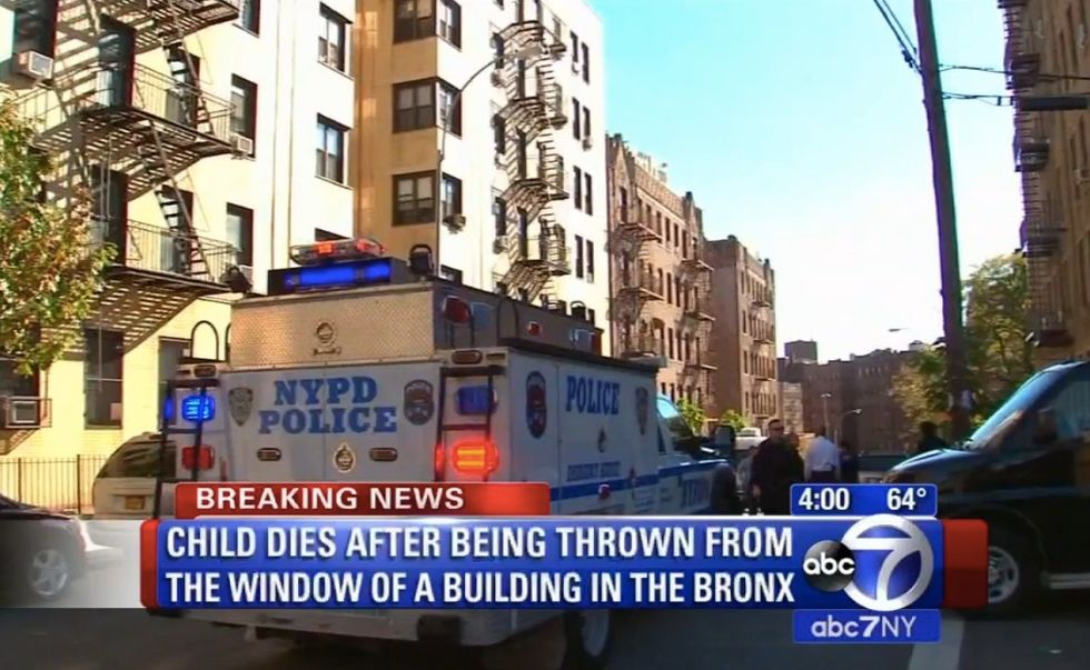 Third NYC Baby in Three Months Dies After Being Tossed From Window