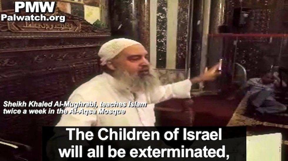 Palestinian Cleric Claims Jews Will Build Third Temple to ‘Worship the Devil,’ Stimulating End Times