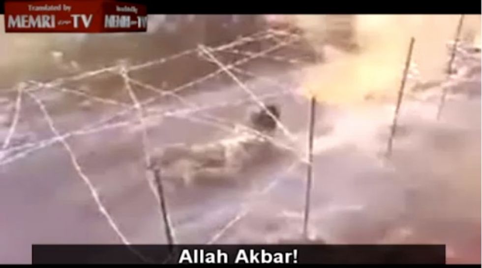 Islamic State Video Appears to Show Child Trainee Navigating Obstacle Course — Under Live Fire