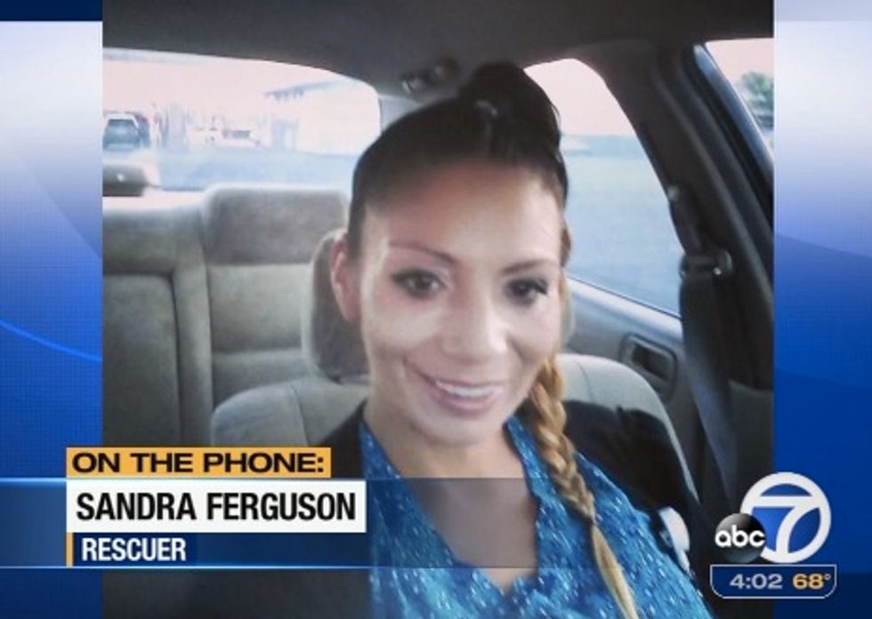 Teacher's Aide Noticed Something Wasn't Quite Right Inside Mystery Man's Car. What She Did Next Has People Calling Her a Hero.