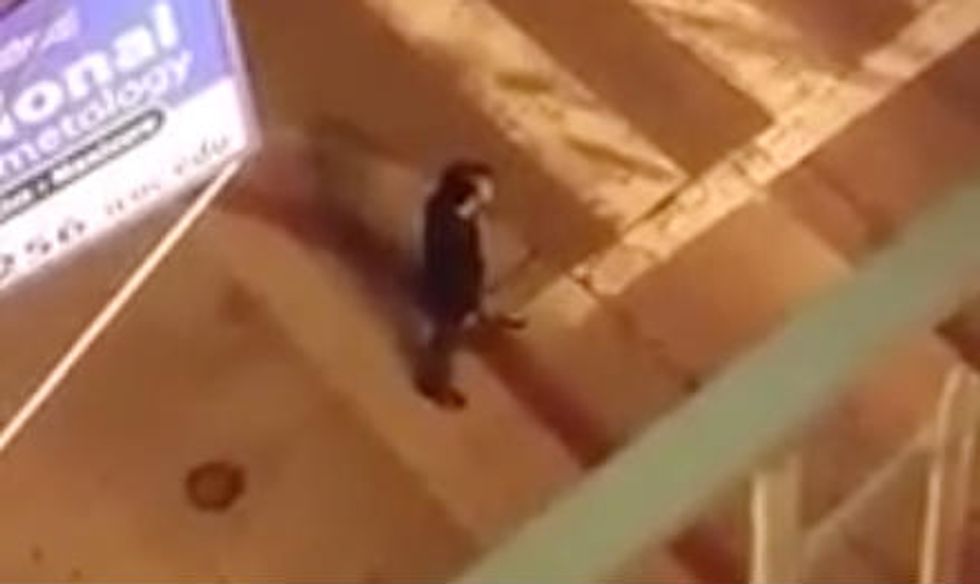 'Insane': Man Wielding Machete Terrorizes Neighborhood at 3 A.M. — and It's All Caught on Video