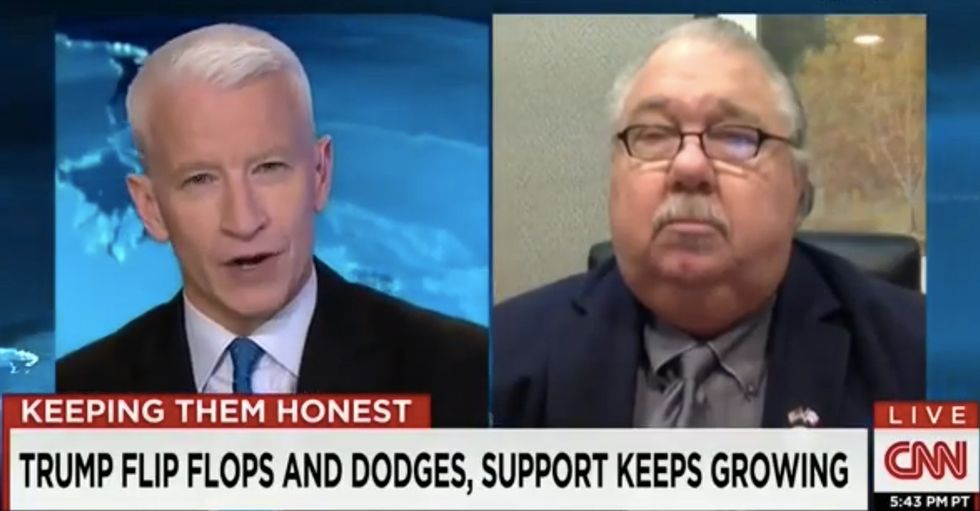 Watch Anderson Cooper’s Uncomfortable Exchange With Donald Trump Campaign Co-Chair: ‘I Don’t Appreciate This at All’