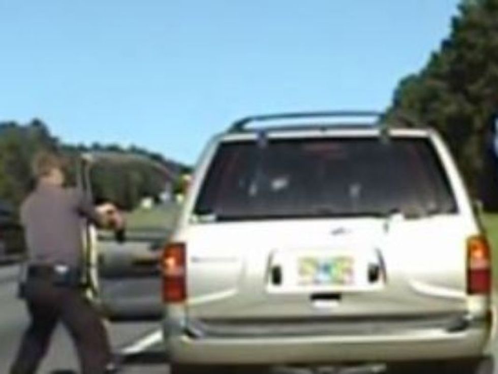 Newly Released Dashcam Video Shows Moment Officer Opens Fire on Driver — and His Words Seem to Reveal Why