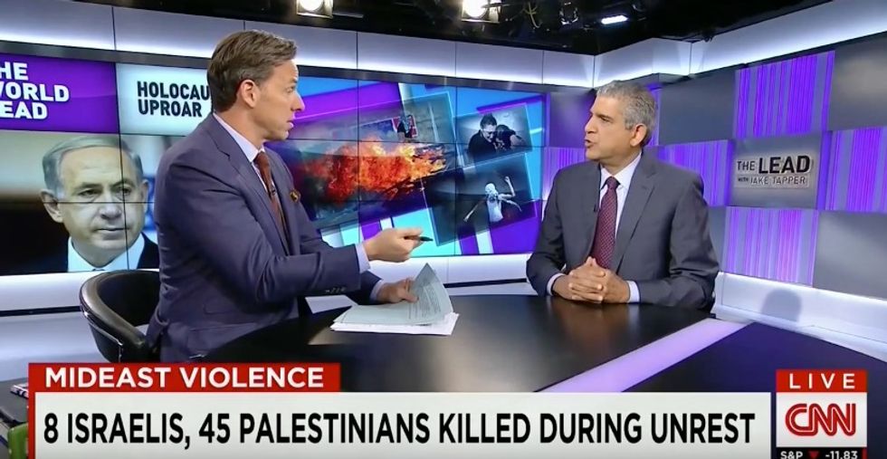 Watch How Palestine Liberation Organization Rep. Responds When CNN Host Corrects His On-Air Claim