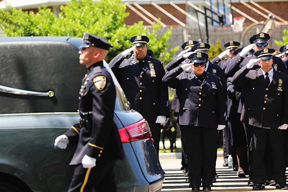 Mother of Slain NYPD Officer Pens Heart-Wrenching ‘Blue Lives Matter’ Message