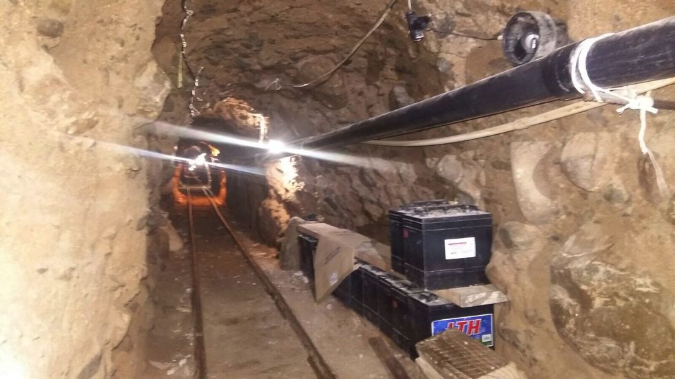 One of the Largest Drug Tunnels Between U.S. and Mexico Found in California