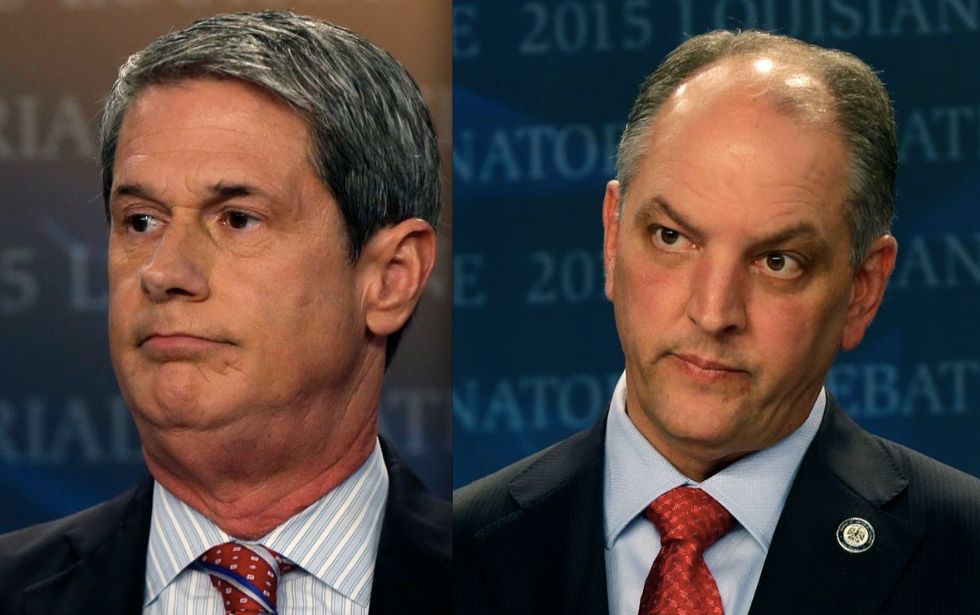 GOP's David Vitter, Democrat John Bel Edwards in Louisiana Governor Runoff