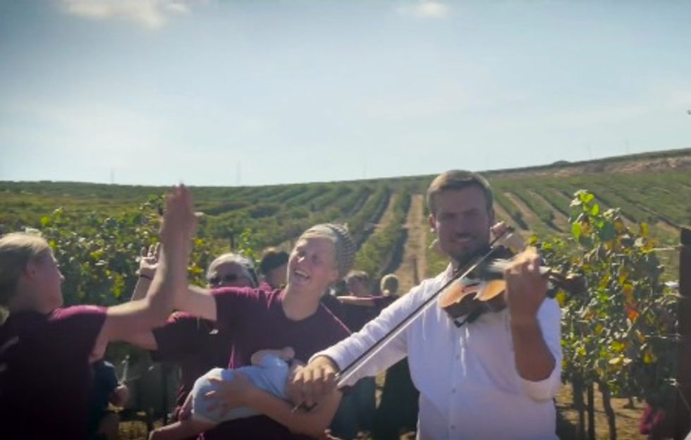 Pro-Israel Christians Went to the Land of the Bible to Harvest Grapes, but While There Found Other Blessings