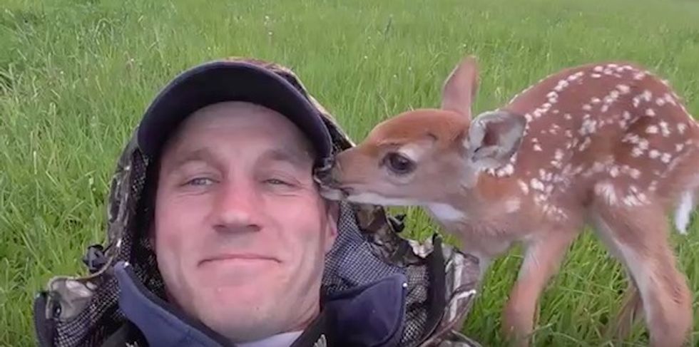This Video of a Guy Rescuing a Baby Deer Is Almost 17 Minutes Long, but It's the Story Within That Has It Going Viral
