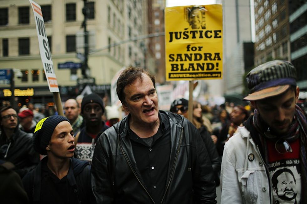 NYPD Union Boss Calls for Boycott of Tarantino Films After Controversial Director’s Remarks at Anti-Police Rally