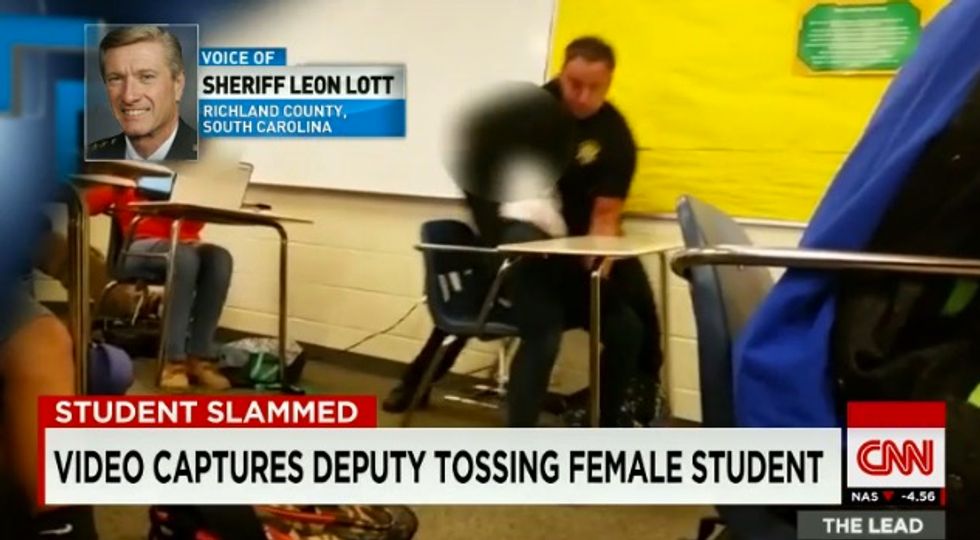 Sheriff Says There's a Third Video Showing Desk Flip Incident — Here's What He Says It Shows