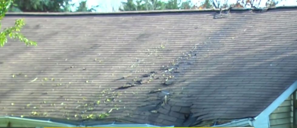 Homeowner Hears ‘Kaboom’ — and Is Flabbergasted When She Discovers the Cause on Her Roof