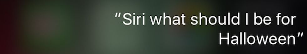 iPhone's 'Siri' knows what you should be for Halloween — All you have to do is ask