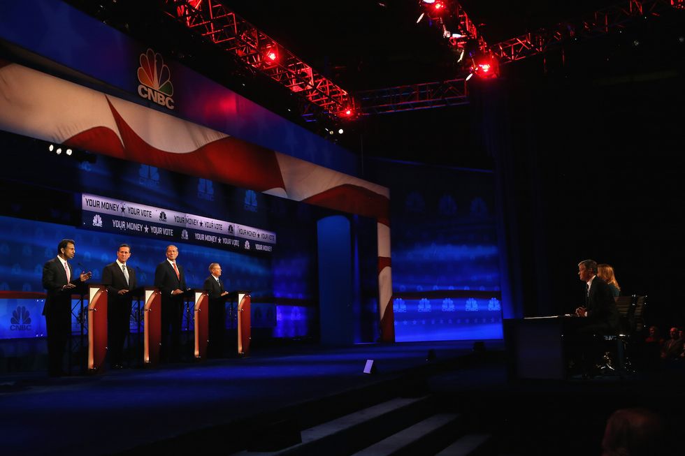 Insanity': Critics Slam CNBC for Asking One 'Pathetic' Question During Undercard GOP Debate