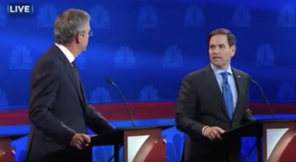 Marco Rubio Stings Jeb Bush With Brutal Rebuttal After Being Attacked for Missing Senate Votes