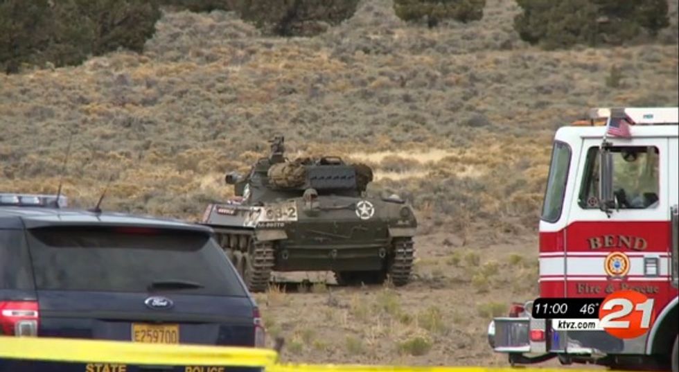 Two Men Firing Rounds From Inside a WWII-Era Tank Are Killed in Explosion