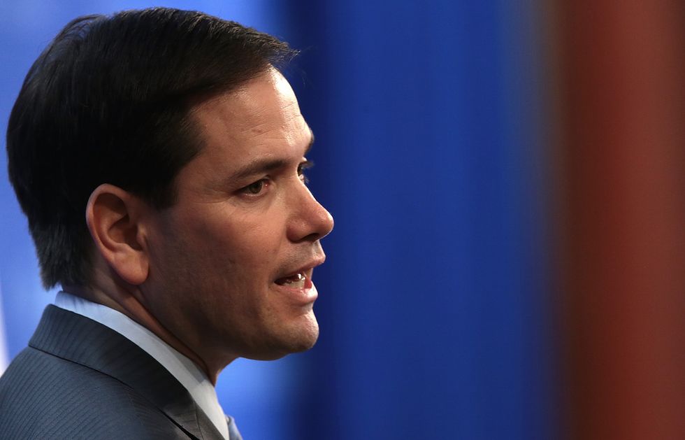 Harry Reid Calls on Marco Rubio to Resign — and Rubio's Campaign Hits Back With a Stinging Response