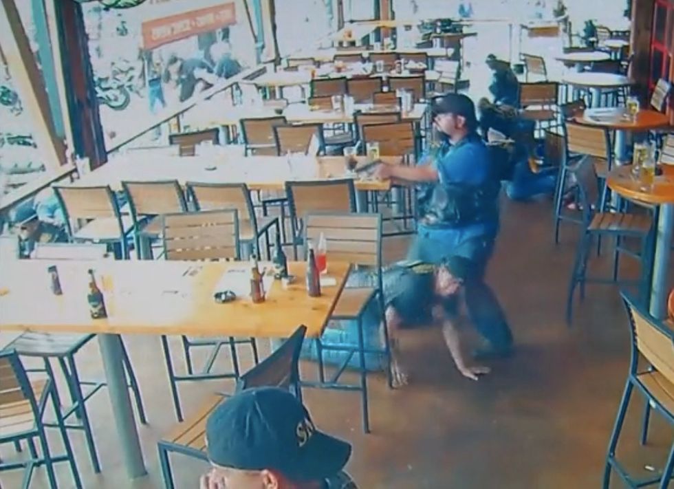 Shock: The Infamous Waco Biker Gang Shootout That Left Nine People Dead Was Caught on Video (GRAPHIC)