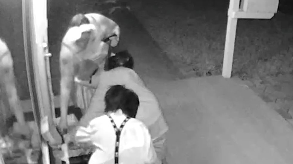 Homeowners Leave Candy on Porch and Ask Trick-or-Treaters to ‘Be Considerate’ — Watch What Their Surveillance Cam Recorded