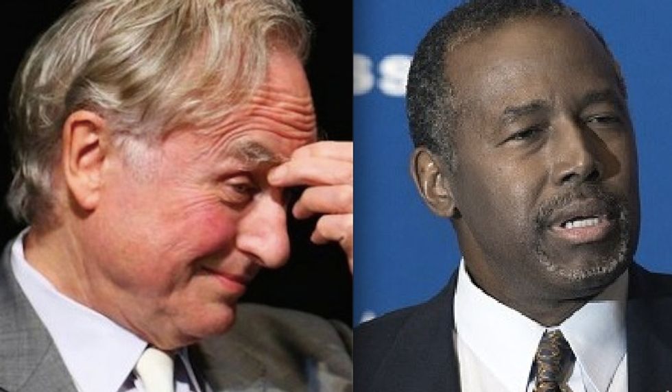 Atheist Richard Dawkins Lambastes Ben Carson on Evolution: 'That's a Disgrace