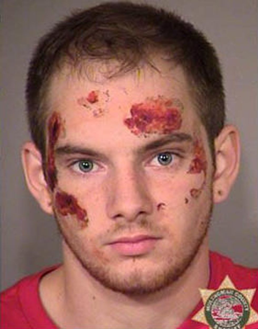 Alleged Drunk-Driving Suspect Takes Mugshot Wearing Theatrical Makeup