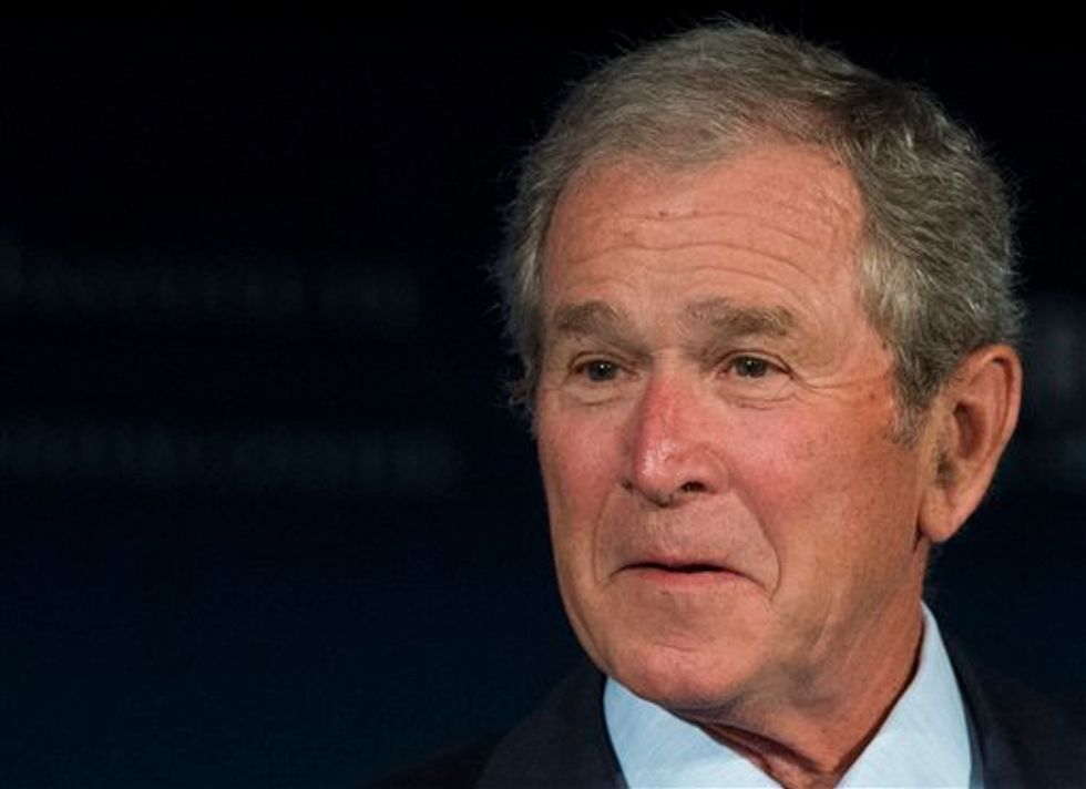 George W. Bush Tells Kanye Why He’s ‘Indignant’ About Naked Lookalike Featured in Controversial Video — and It’s Amazing
