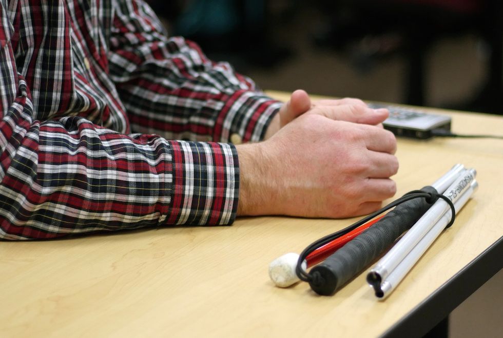 44-Year-Old Blind Man Going Back to College After 24 Years Doesn't Have a Dream Job: 'Just Having a Job Would Be My Dream Job