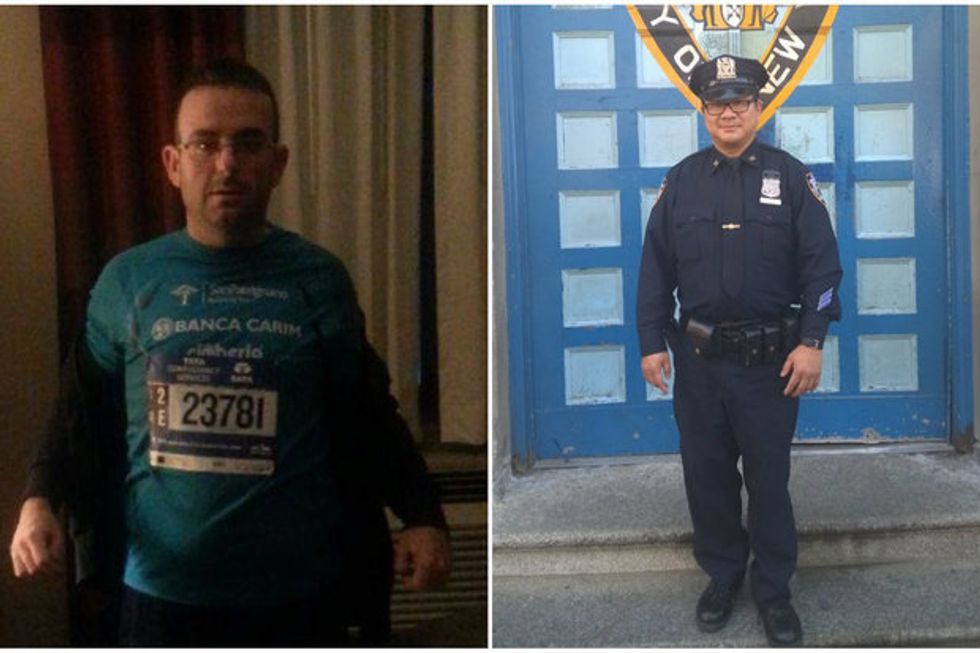NYPD Officer Finds Missing Marathoner on the Train...While He Was Reading About Him
