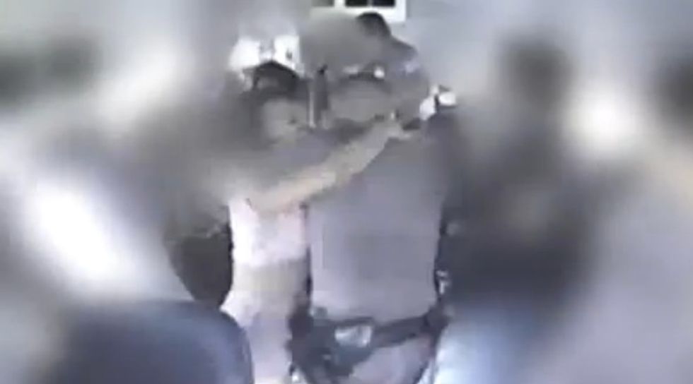 Two Teen Girls Arrested for Allegedly Hitting, Kicking Police Officers — but Mom Claims the School Bus Video Shows They Acted in Self-Defense