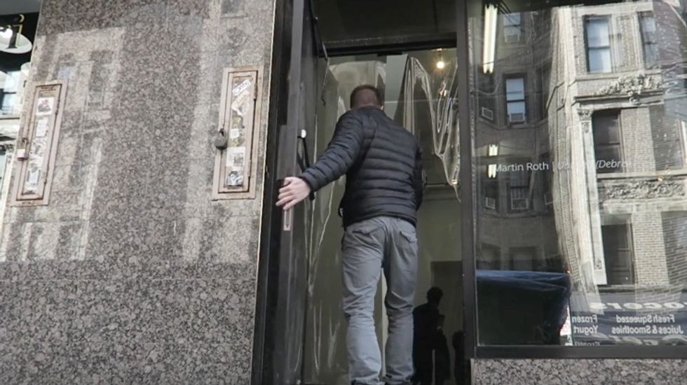 On a Bustling New York City Street Stood a Door That Hid Away a Bizarre World of Ruin & Desolation 
