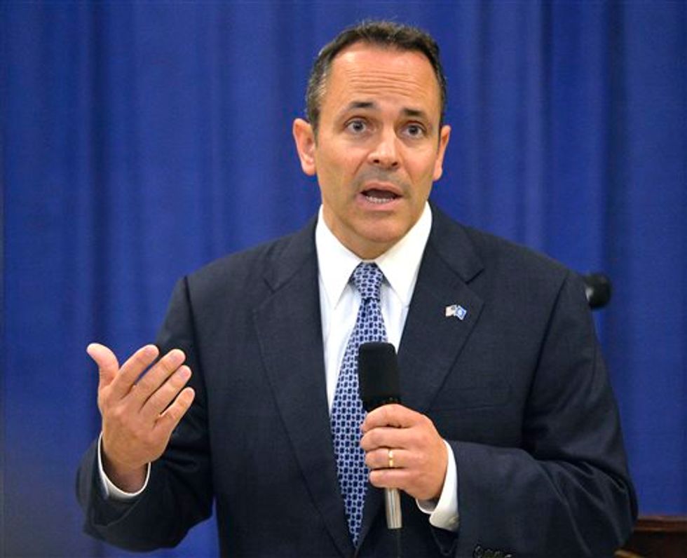 Incoming Kentucky Gov. Matt Bevin Tells EPA to 'Pound Sand' on Big Issue