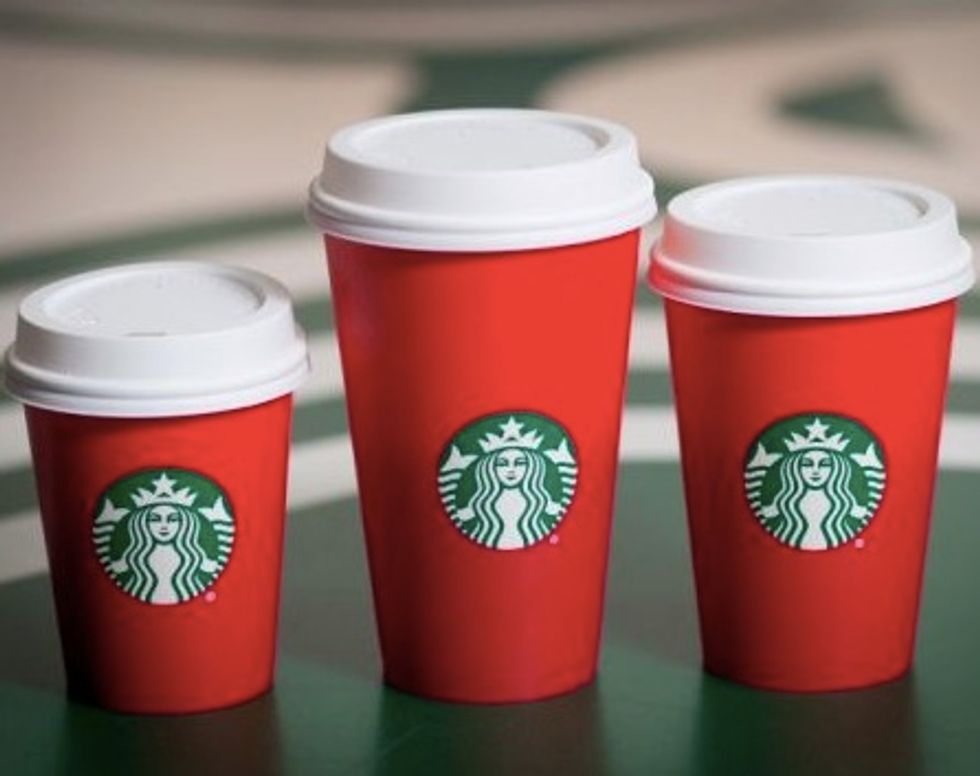 Starbucks Responds to Furor Over Removal of 'Christ and Christmas' in New Holiday Cup Design