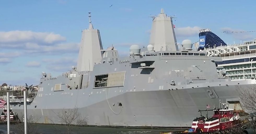 Aboard The Warship That Carried the Suspected Benghazi Mastermind to American Shores