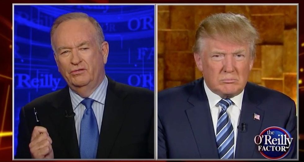 O'Reilly Asks Trump to Name His 'Main Challenger' for GOP Nomination — He Replies With Two Names
