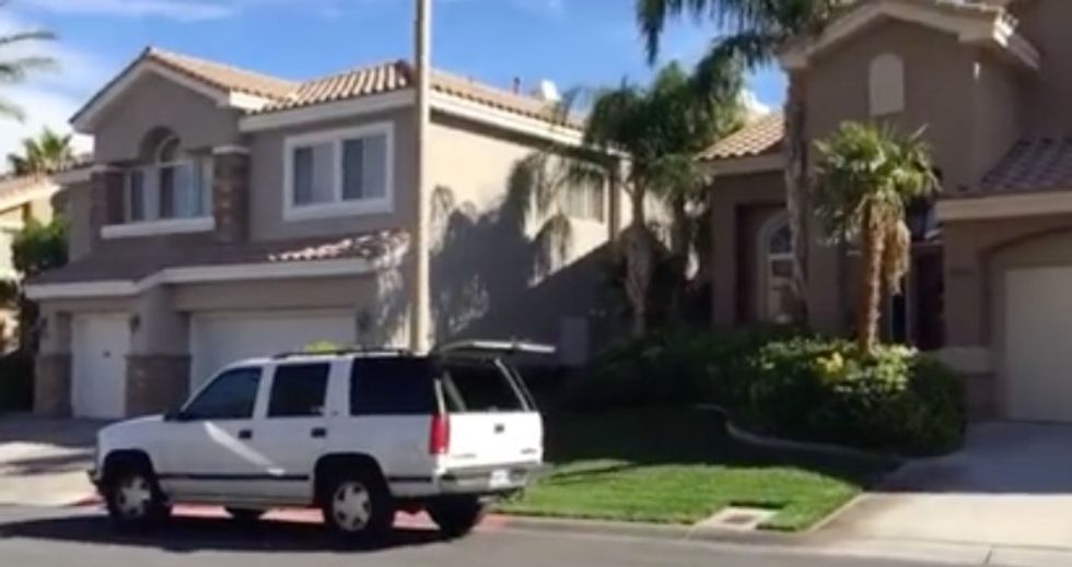 Phone Alert Notified Man His Home Was Broken Into. He Called Neighbor Who Went Outside & Saw This