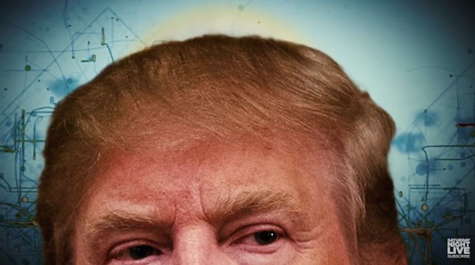 Candidate Hair Controversy? SNL Releases the Trump Hair Sketch 'Cut for Time